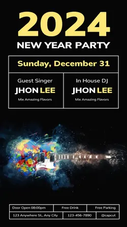 Other Industries 2024 New Year Party Promotion