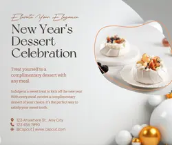 New Year's Day Food Facebook Post