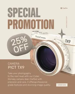 Cyber Monday Promotion Instagram Post Potrait