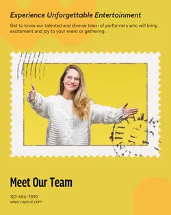 Entertainment Team introduction