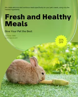 Pet industry Menu