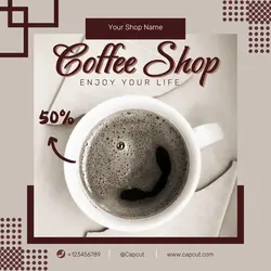 Coffee Promotion Instagram Post