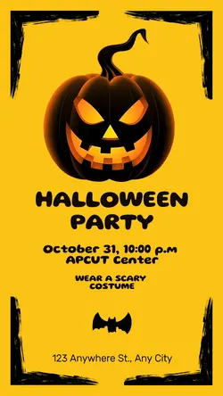 HELLOWEEN EVENT INVITATION FOR INSTAGRAM POST