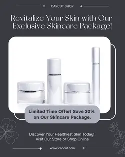 Beauty Skincare Package Promotion