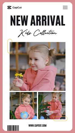 3 Multi Fashion Kids Collection Instagram Story
