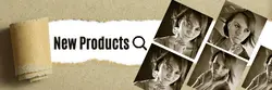 Retro Torn Paper New Collection Fashion Email Header