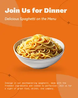 Foods & Beverage Invitation