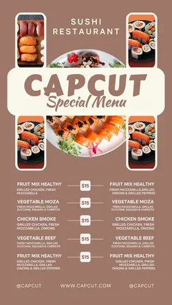 food and beverage sales promotion menu post Soft Classic