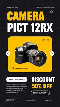 Cyber Monday Special Promotion Tiktok Post