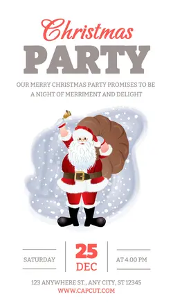 Christmas Party Instagram Story