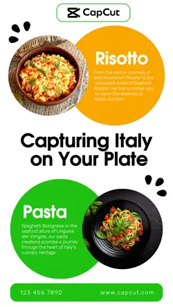 2 Multi-Product Image Italian Food Product Display