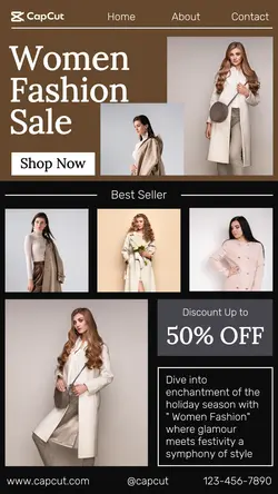 Women Fashion Sale Promotion Instagram Story