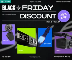 Black Friday Electronic product Discount