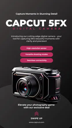 Electronic Digital Camera Promotion 