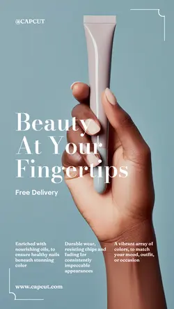 Beauty & Personal care Product display Detail Presentation