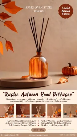Household Autumn Decor Sale Instagram Story