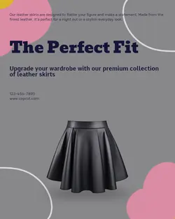 Clothing & Shoes Menu