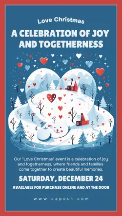 Christmas Celebration Event Instagram Story