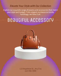 Jewelry & Accessories Menu