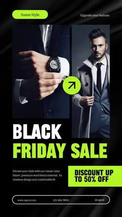Black Friday Weekend Sale Tiktok Post