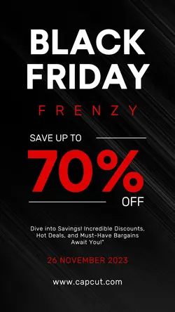 Black Friday Promotion Instagram Story