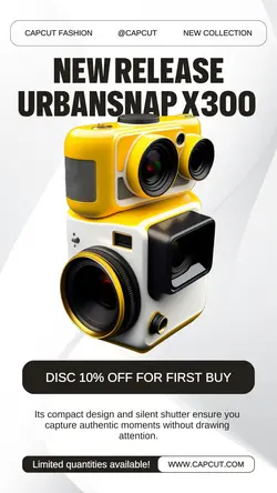 Electronic Product New Release Tiktok Post