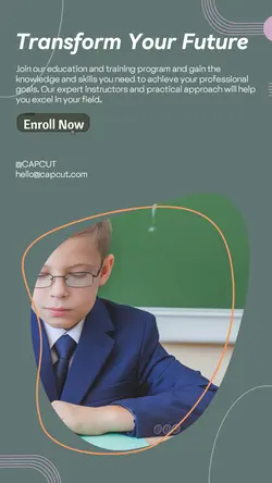 Education and training Announcement