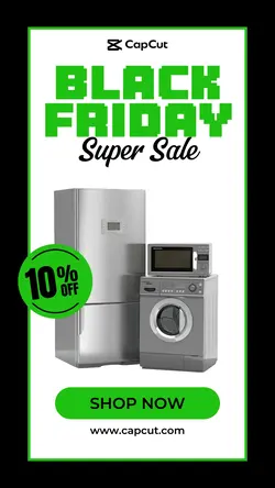 Black Friday promotion instagram story
