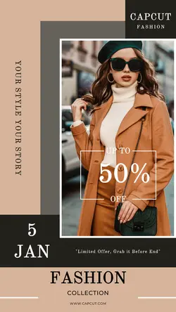 Fashion Clothes Product Display Instagram Story