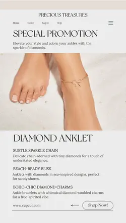 Jewelry and Accessories Promotion Instagram Story