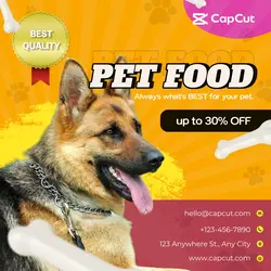 Pet Food SALE Advertisement - Instagram Post - Social Media