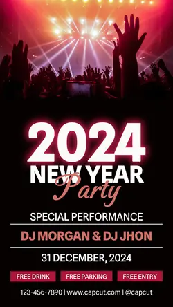 Other Industries 2024 New Year Party Promotion