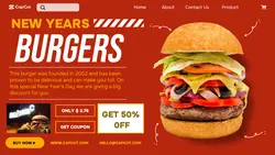 New Years Burger Promo Spesial Story Twitter