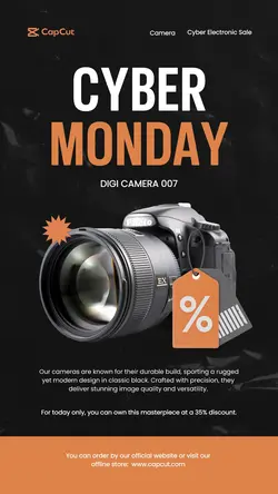 Cyber Monday Sale Instagram Story