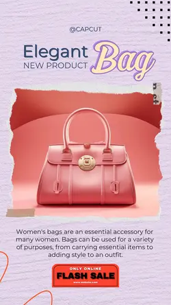 Bag Fashion Product Instagram Minimalist