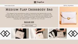 Fashion Industry Bag Display Product Twitter Post