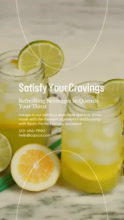 Foods & Beverage Menu