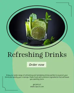 Foods & Beverage Menu