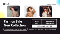 New Collection Fashion Sale Banner