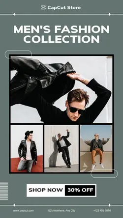 4 Multi - Men's Fashion Sale Instagram Story