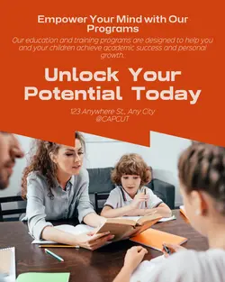 Education and training Announcement