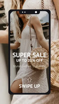 Fashion Industry Promotion Super Sale Instagram Post