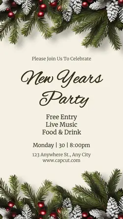 Other Industries New Years Party Instagram Story