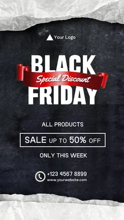 Special Discount Black Friday Story Instagram