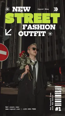 Instagram Story Fashion Street Modern Promotion