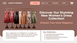 Fashion Dress Collection Product Display
