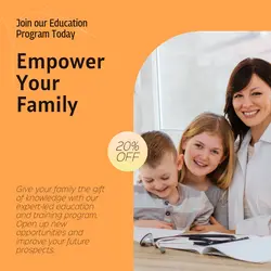 Education and training Announcement