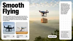 Electronics Drone Product Display Twitter Post