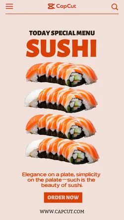 Food & Sushi Instagram Story