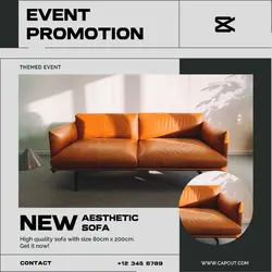New Aesthetic Sofa Event Promotion-Sales Promotion-Product Display
